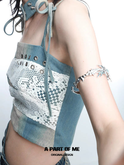 Ice Snake 18K Platinum Plating Snake ＆ Butterfly Armlet