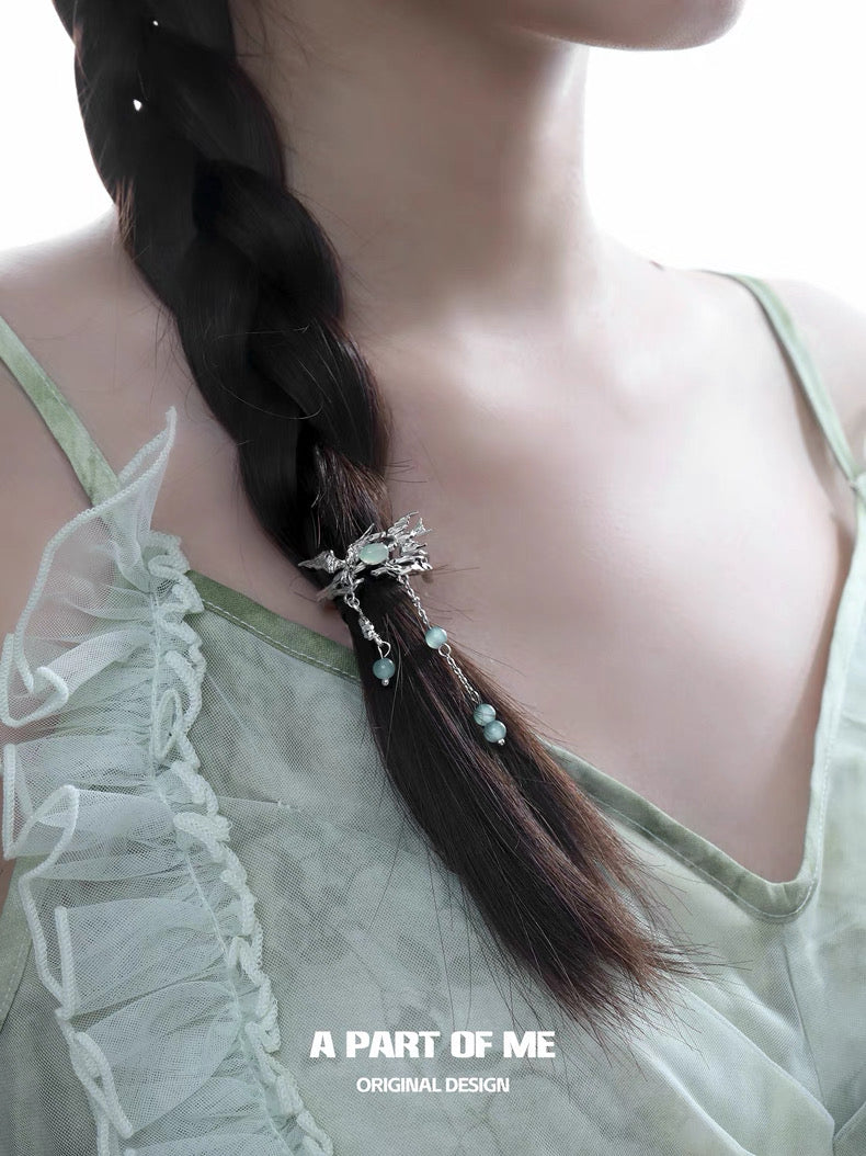 Stray Birds 18K Platinum Plating Hair Accessories