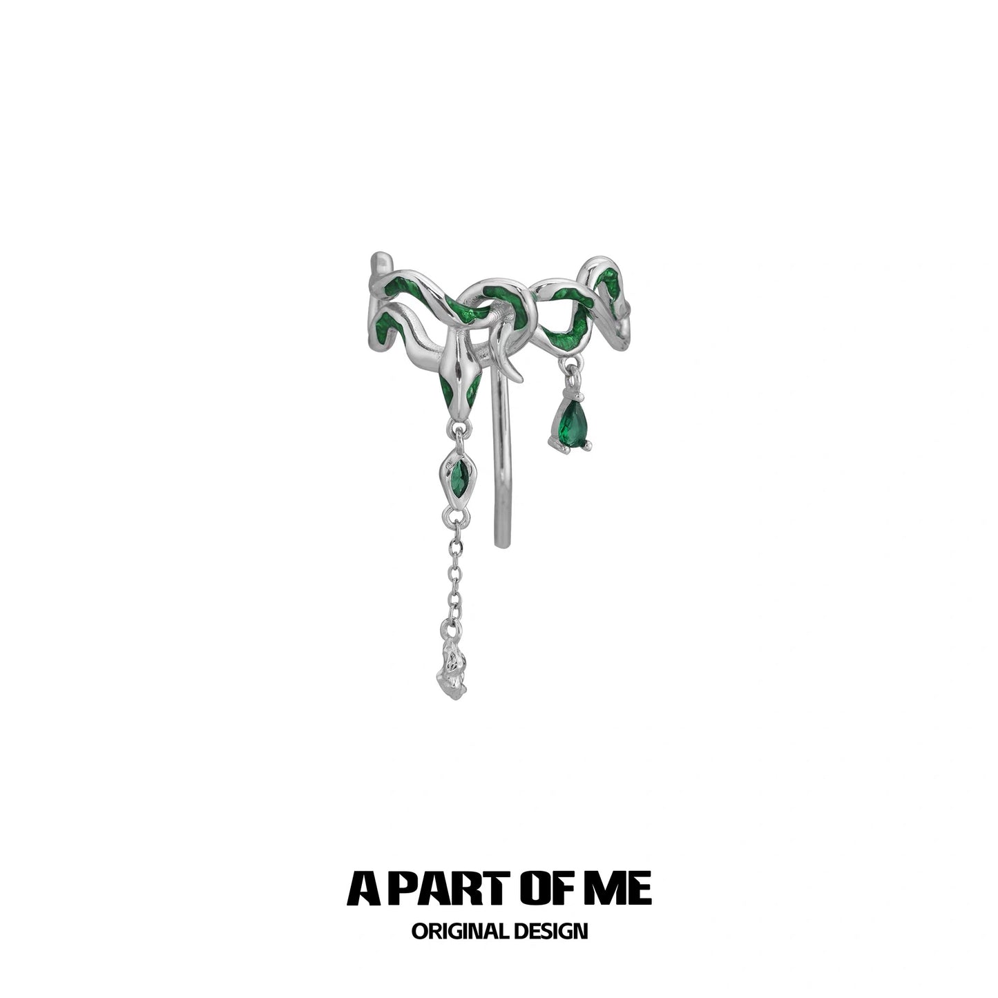 Slytherin Collection 18K Platinum Plating Hair Accessories