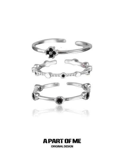 Simple Stack S925 Sterling Silver Mini Rings