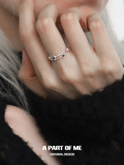 Simple Stack S925 Sterling Silver Mini Rings