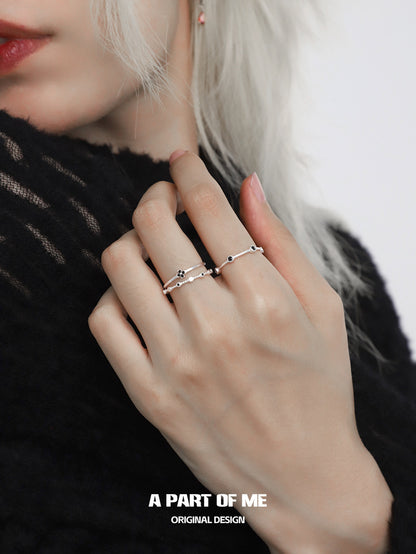 Simple Stack S925 Sterling Silver Mini Rings