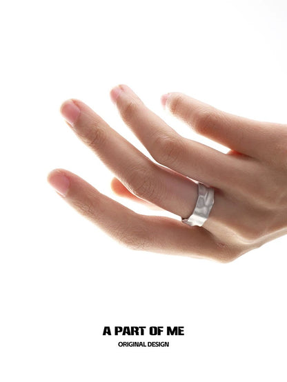 [Old Design - 2020] Midnight Orchid S925 Sterling Silver Adjustable Ring