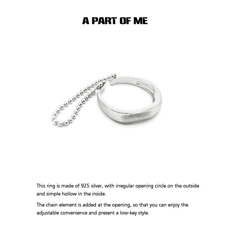 [Old Design - 2020] Fallen Planet S925 Sterling Silver Adjustable Ring