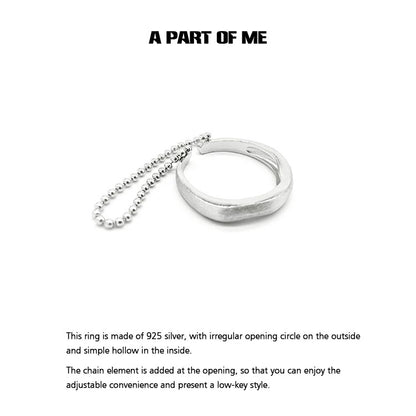 [Old Design - 2020] Fallen Planet S925 Sterling Silver Adjustable Ring