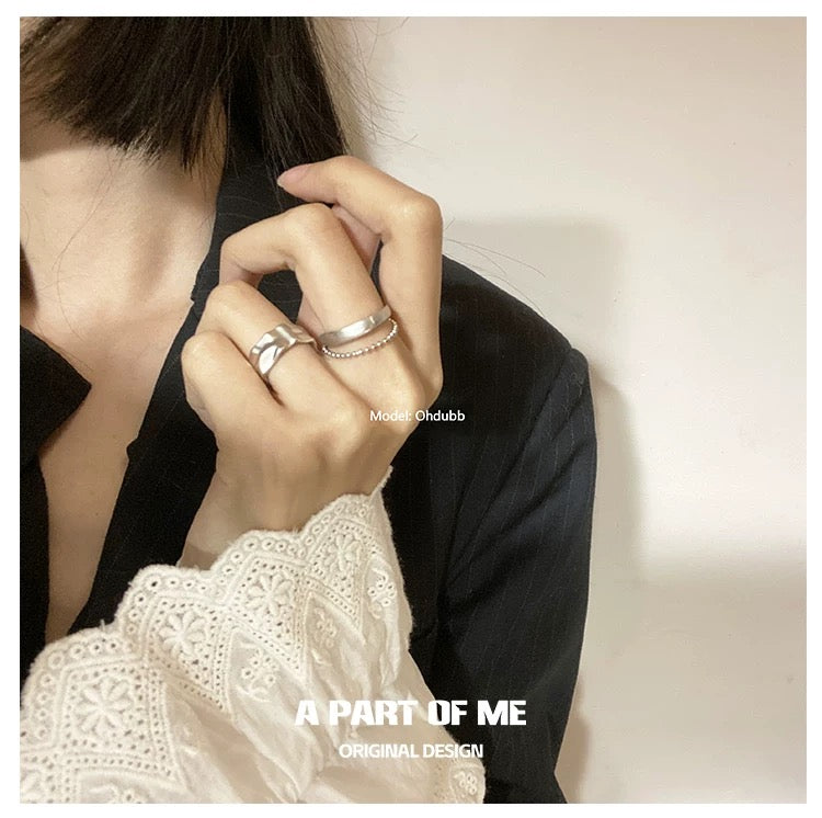 [Old Design - 2020] Fallen Planet S925 Sterling Silver Adjustable Ring