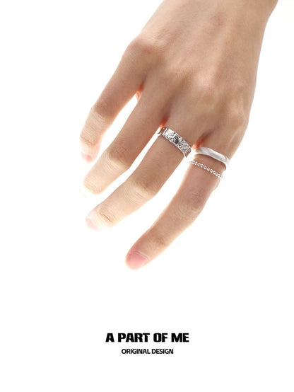 [Old Design - 2020] Fallen Planet S925 Sterling Silver Adjustable Ring