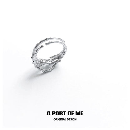 [Old Design] The Locked Garden S925 Sterling Silver Adjustable Ring