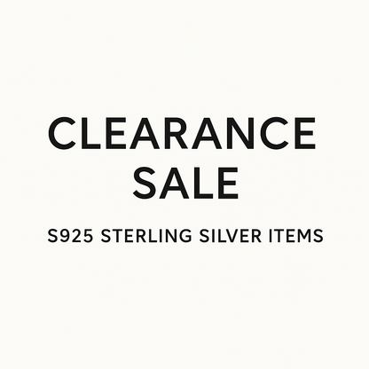 [CLEARANCE SALE] S925 Sterling Silver Items