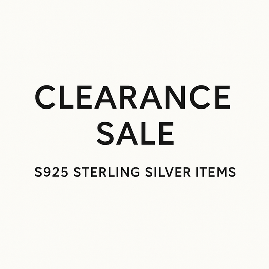 [CLEARANCE SALE] S925 Sterling Silver Items