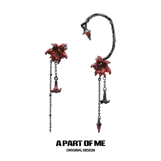Datura Collection Platinum Plated Ear Wraps