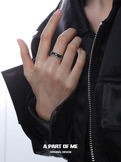 Night Sky S925 Sterling Silver Couple Rings
