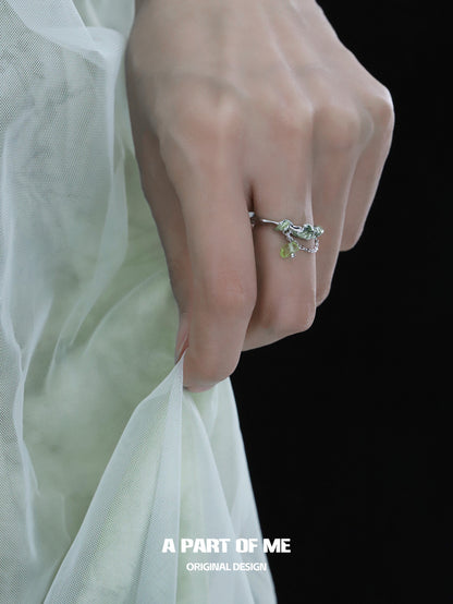 Forest Fairy S925 Sterling Silver Ring