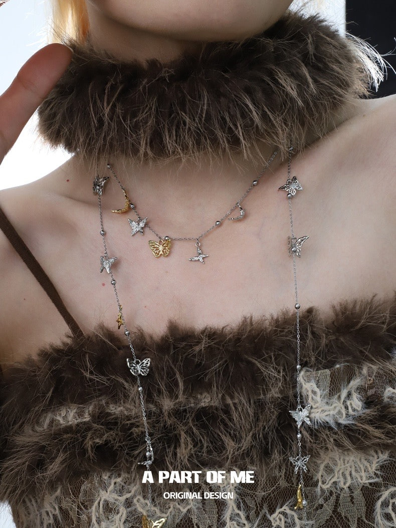 Flutter Essence 18K Yellow Gold Plating Body Chain