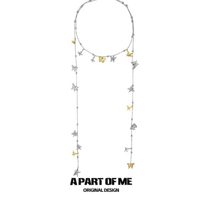 Flutter Essence 18K Yellow Gold Plating Body Chain