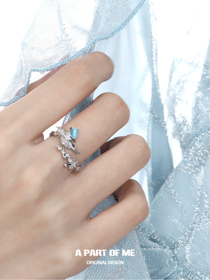 Secret of the Sea S925 Sterling Silver Sea Conch Rings