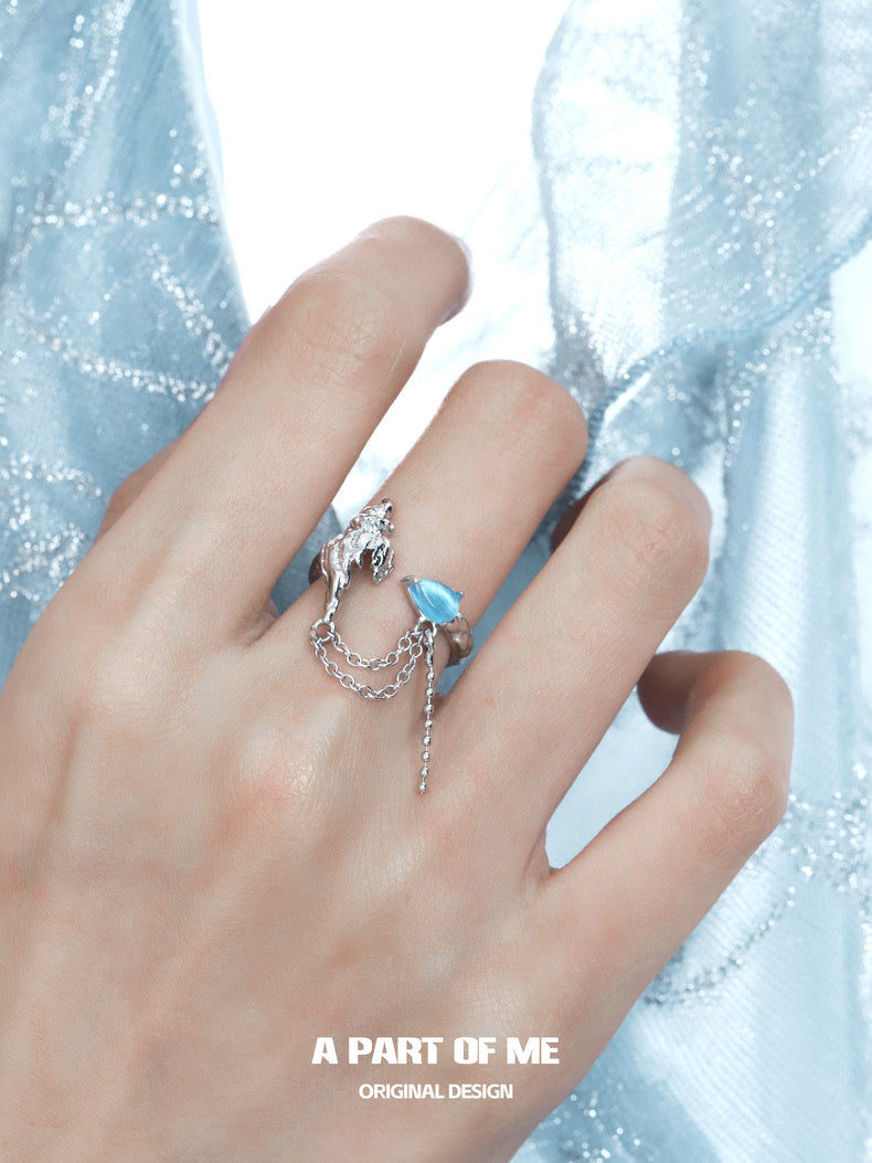 Secret of the Sea S925 Sterling Silver Sea Conch Rings