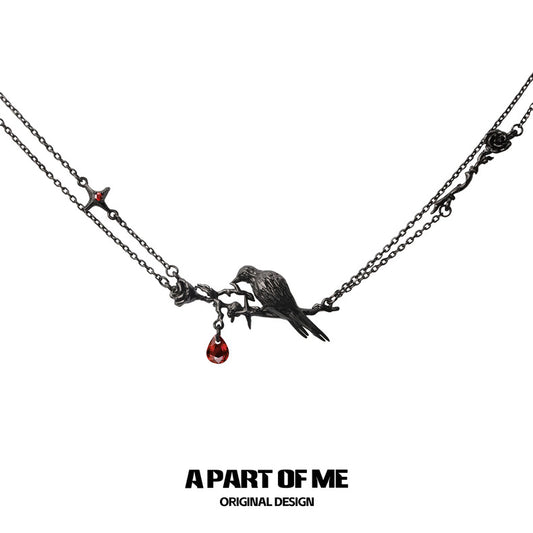 Crow Collection (Sylus's Version) S925 Sterling Silver Necklace